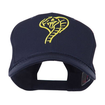 Cobra Embroidered Cap - color: Navy