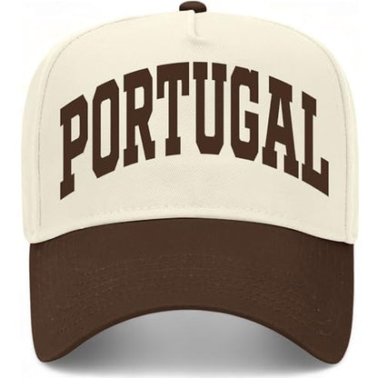Portugal Collegiate Hat - color: Brown/Natural