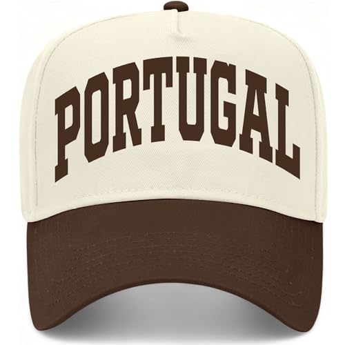 Portugal Collegiate Hat - color: Brown/Natural
