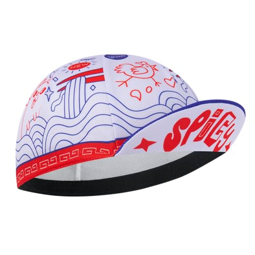 Cycling Cap for Man and Woman Cycling Hat Under Helmet-Polyester Breathable Sweat Absorbent - color: Go-14