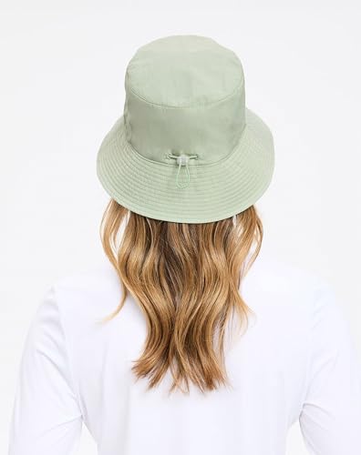 Solbari Unisex Bondi Bucket Hat UPF 50+ - color: Sage Green, size: Large-X-Large
