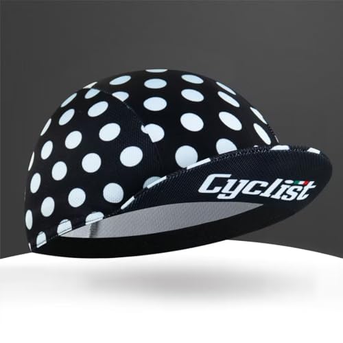 Cycling Cap for Man and Woman Cycling Hat Under Helmet-Polyester Breathable Sweat Absorbent - color: Bplan-14