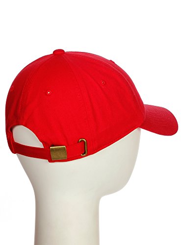 Classic Unstructured USA Cities Baseball Dad Hat 3D Raised PVC Letters Cap - color: Arkansas Red - White Black