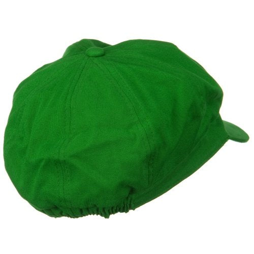 e4Hats.com Cotton Elastic Newsboy Cap - color: Lime, size: X-Large-XX-Large