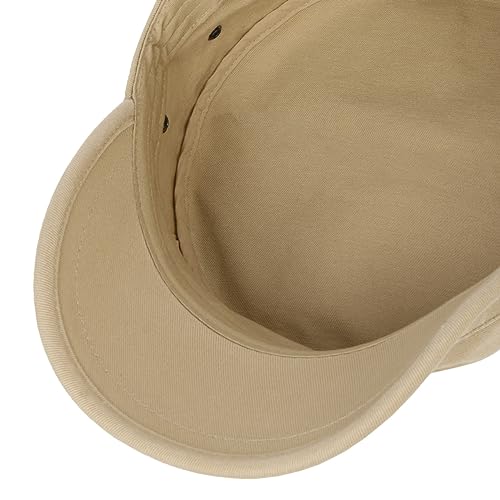 Urban Armycap Cotton Military Fullcap Unisex Summer Winter - color: Beige, size: 7 1/4