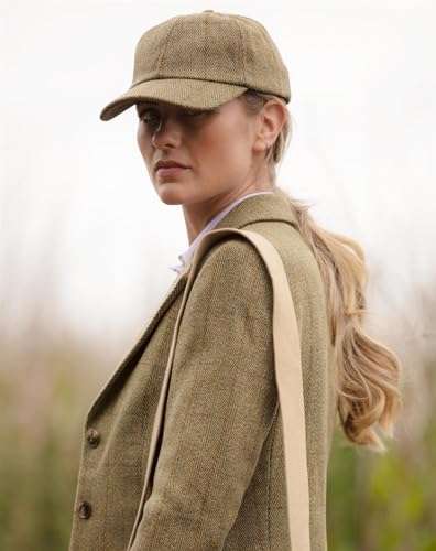 Walker and Hawkes Derby Tweed Shoulden Baseball Cap - color: Purple Stripes