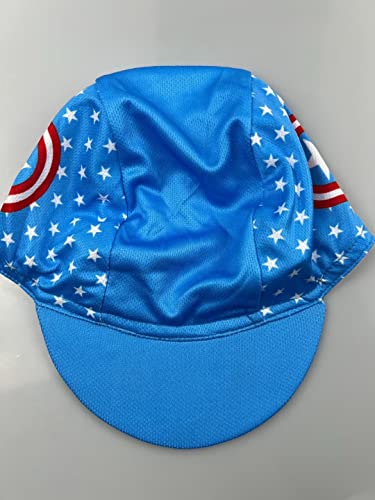 Funny Cycling Cap - Polyester Cartoon Cycling Hat-Under Helmet - Cycling Helmet Liner Breathable&Sweat Uptake - color: B9