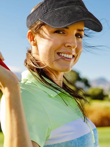 Geyoga 4 Pcs Adjustable Sport Sun Visor - color: Black,blue,green,red