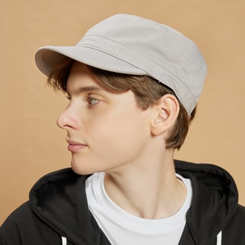The Hat Depot Cadet Military Army Baseball Cap Tie Dye & Washed Cotton Basic & Distressed Cadet Brushed Cotton Cap - color: 1. Basic - Olive