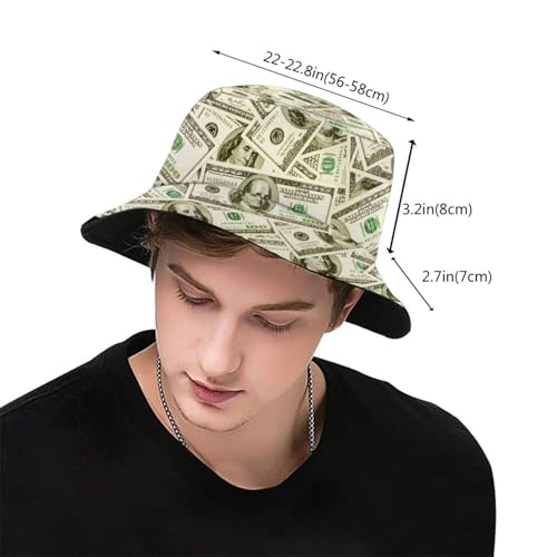 One Love Music Reggae Rasta Jamaican Men's Women's Bucket Hat Packable Lightweight Outdoor Hat - color: Style-8