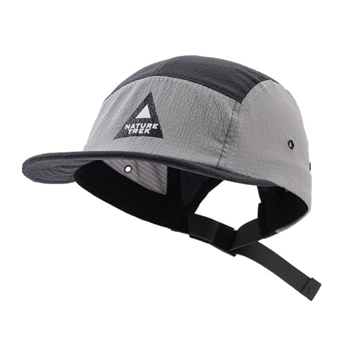 Summer Short Brim Baseball Cap 5 Panel Hats for Men Quick Dry Snapback Caps Hip Hop Cadet Caps Sun Hat Umpire Hats - color: Mg-dym2602-grey