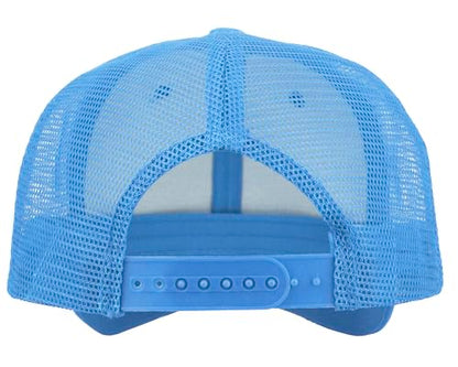 Gelante Mesh Trucker Hat Baseball Cap Structured Front Panel Wholesale LOT 12 Pack - color: Sky Blue