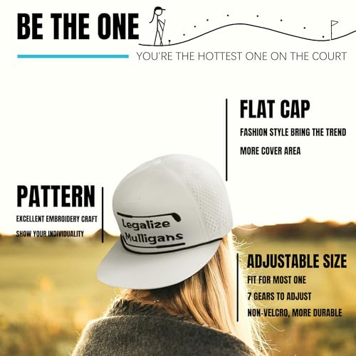 Funny Golf Hats,Funny Golf Gifts for Men,Golf Rope Hat for Men - color: 11.white-1