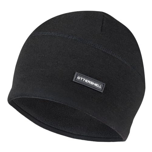Honeycomb Thermal Skull Cap Beanie for Men Women - color: Aa-e11-black