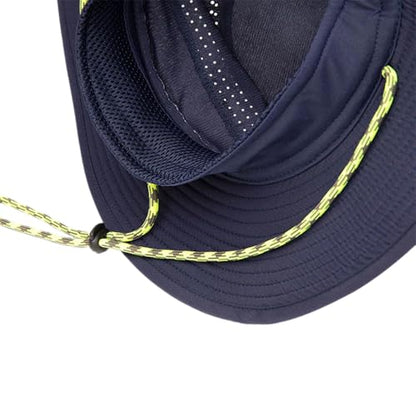 MISSION Cooling Anywhere Boonie Hat - Unisex Wide-Brim Hat for Men & Women - Cools Up to 2 Hours - UPF 50 Sun Protection - color: Navy