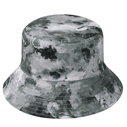 UPF 50+ Reversible Sun Hat - color: Light Grey/Grey Camo, size: Medium