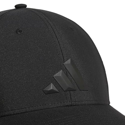 adidas Men's Gameday Stretch Fit Hat - color: Black/Black/5, size: Large-X-Large