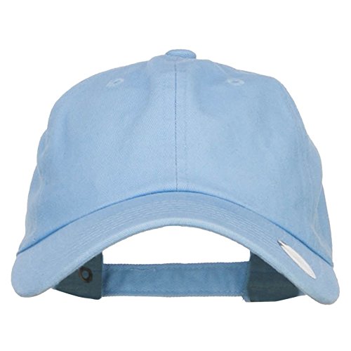 Nissi Unstructured Cotton Twill Washed Cap - color: Blue