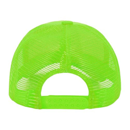 ZH 12 Pack Mesh Trucker Hats, Bulk Baseball Caps for Men and Women, Trucker Cap Wholesale - color: Light Green