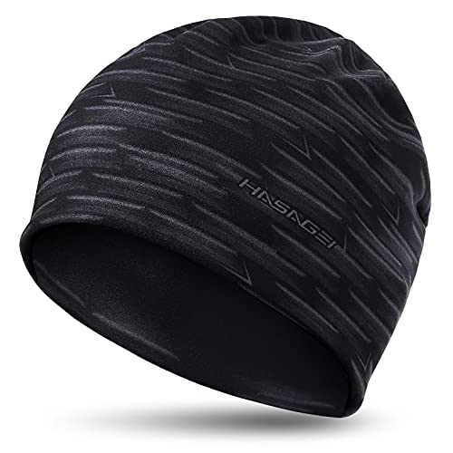 HASAGEI Beanies Skull Caps for Men, Women Warm Helmet Liner Cycling Cap Soft Lightweight Beanie Hat Antistatic Running Beanie - color: Stripe