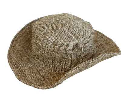 Hemp Sun Hat M/L/XXL Foldable Wide Wire Brim Hat for Farmers & Gardeners Adjustable Beach Hat, Unisex Style - color: Natural, size: Medium