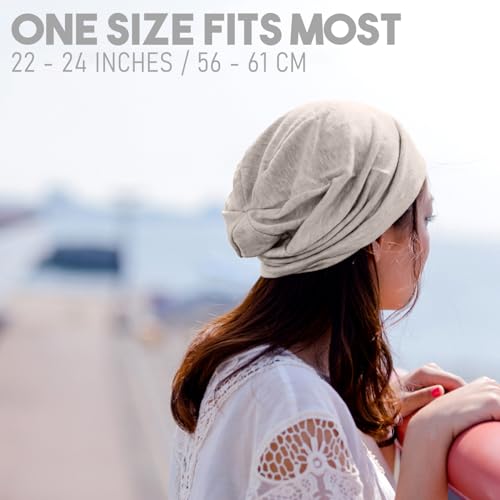 CHARM Mens Summer Linen Beanie - color: Navy