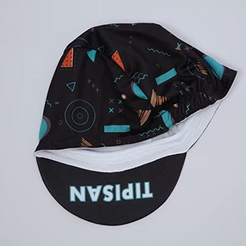 Multicolor Cycling Cap - Polyester Cycling Hat-Under Helmet - Cycling Helmet Liner Breathable&Sweat Uptake - color: Aa9