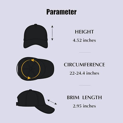 2-Pack Classic Foam Trucker Hat Summer Mesh Hat Lightweight Adjustable Back Buckle Strap - color: Black/Black
