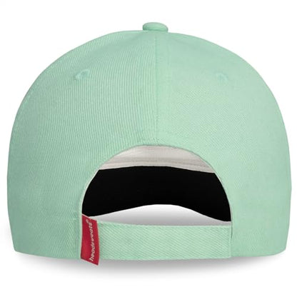 Headsweats Dad Hat – Men's Embroidered Twill Baseball Cap, Adjustable Strapback, Lightweight, Breathable - color: Seafoam/Mountains