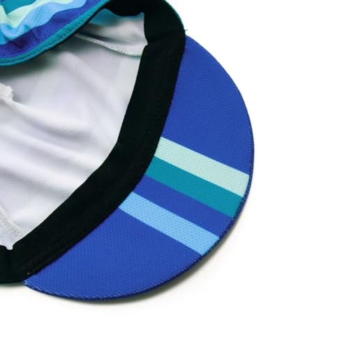 Cycling Cap for Man and Woman Cycling Hat Under Helmet-Polyester Breathable Sweat Absorbent - color: Bplan-8