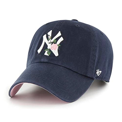 '47 unisex-adult Yankees Thorn Clean Up Baseball Cap - color: Navy