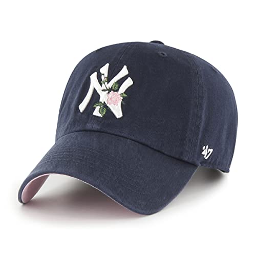 '47 unisex-adult Yankees Thorn Clean Up Baseball Cap - color: Navy