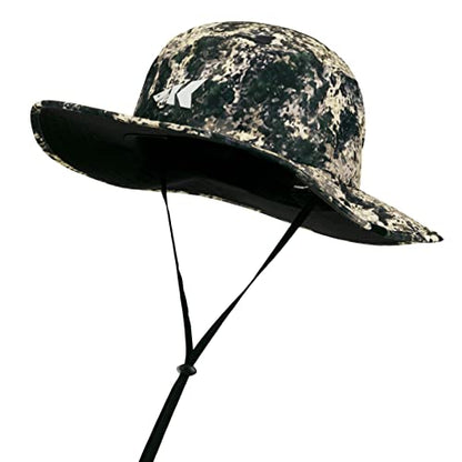 KastKing Sol Armis UPF 50 Boonie Hat for Sun Protection,Men Women - color: Boulder Camo Origins