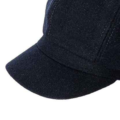 Newsboy Cabbie Baker boy hat Beret Cap for Women Pageboy Visor Paperboy Hat Sailor Fiddler Hat Adjustable - color: Navy