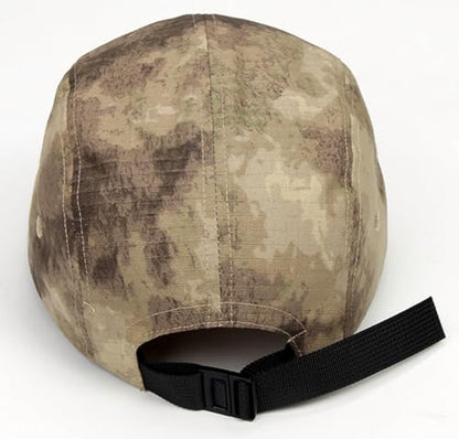 COOLSOME Camo Hat 5 Panels Hats Camper Hunting Cap - color: L (7 1/2- 7 3/4)| Camo Green |Curve Bill