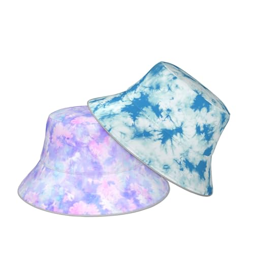 Bucket Hat double sided wearing for women men Summer outdoor fisherman hat - color: Ñõé«ãû³æ18