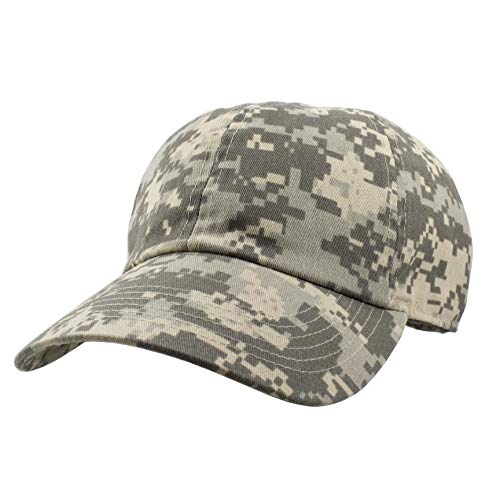 Gelante Baseball Cap Dad Hat 100% Cotton Polo Style Plain Blank Adjustable Size. - color: Gray Digital Camo
