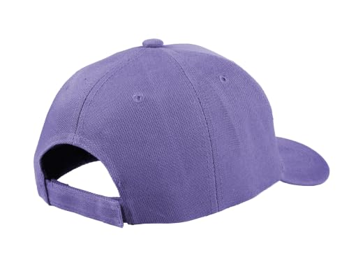 TK Flex Blank Hats, Adjustable Plain Hats, Casual Women's and Men's Hats, Baseball Caps for Patches and Embroidery, 12 Pack - color: Purple