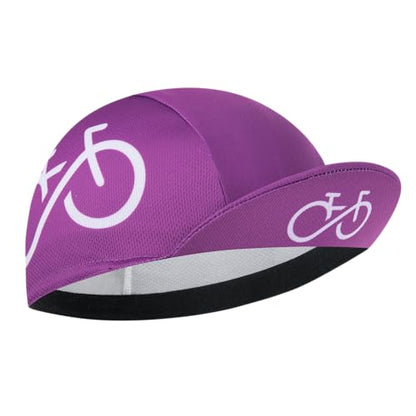 Cycling Cap for Man and Woman Cycling Hat Under Helmet-Polyester Breathable Sweat Absorbent - color: Go-35