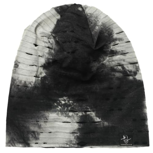Mens Slouch Hollow Beanie Summer Skullcap B090 - color: C-grey