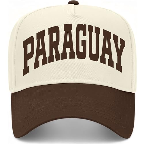 Paraguay Collegiate Hat - color: Brown/Natural