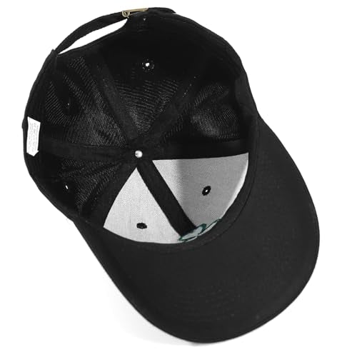 Women's Men's Fashion Baseball Cap Adjustable Strapback Hats Dad Hat Visor Sports Hat - color: Black - Green Shamrock
