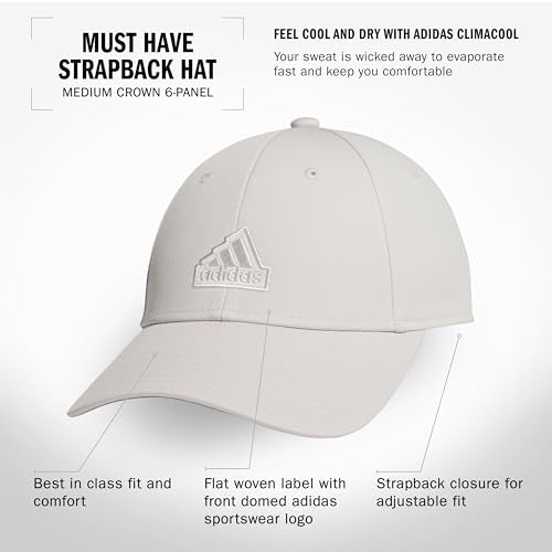 adidas Women's Must Have Hat - color: Wonder Alumina Grey/Grey/White