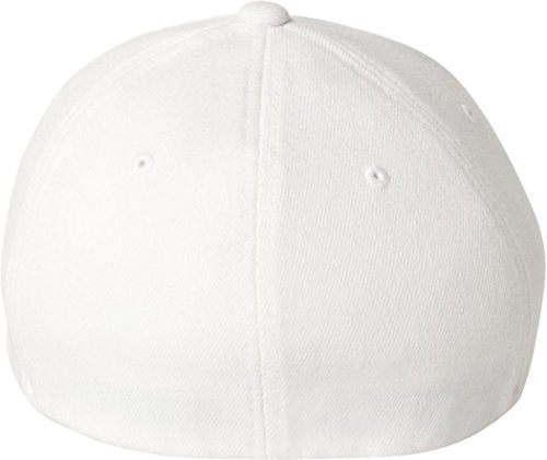 Flexfit Men's Wool Blend Athletic Hat - color: White, size: Small-Medium