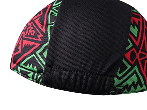 Man's Cycling Cap - Polyester Road Cycling Hat-Under Helmet - Cycling Helmet Liner Breathable&Sweat Uptake - color: G22