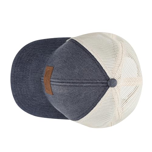 Levi's Men's Classic Style Logo Trucker Hat - Adjustable Lightweight - color: Navy