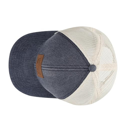 Levi's Men's Classic Style Logo Trucker Hat - Adjustable Lightweight - color: Navy