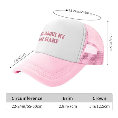 You Find It Offensive? I Find It Funny Trucker Hats for Women Pink Men Funny Slogan Pink Hats for Men - color: 3 Pink