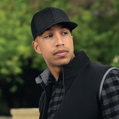 Pacific Headwear Melange Heather Low-Profile Trucker - color: Grey Heather/White/Grey Heather