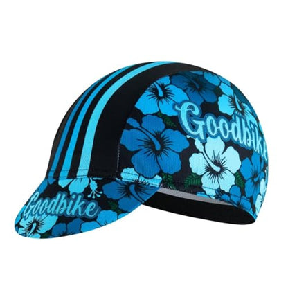 Cycling Cap for Man and Woman Cycling Hat Under Helmet-Polyester Breathable Sweat Absorbent - color: Flo-7